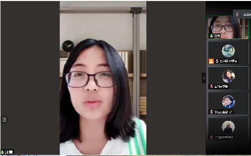 社区护理学教研室老师杨青建讲解综述的注意事项线下会议在教学楼进行